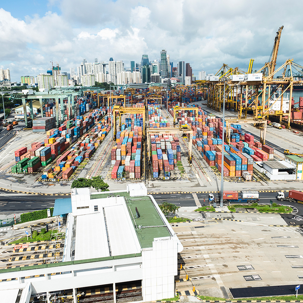 Global sourcing and export logistics for food manufacturing