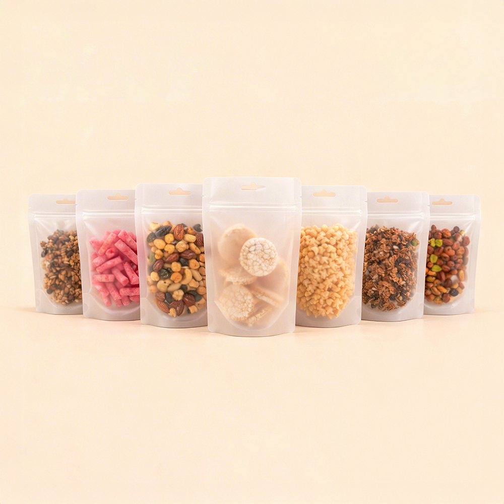 Low entry barrier snack product range for private label