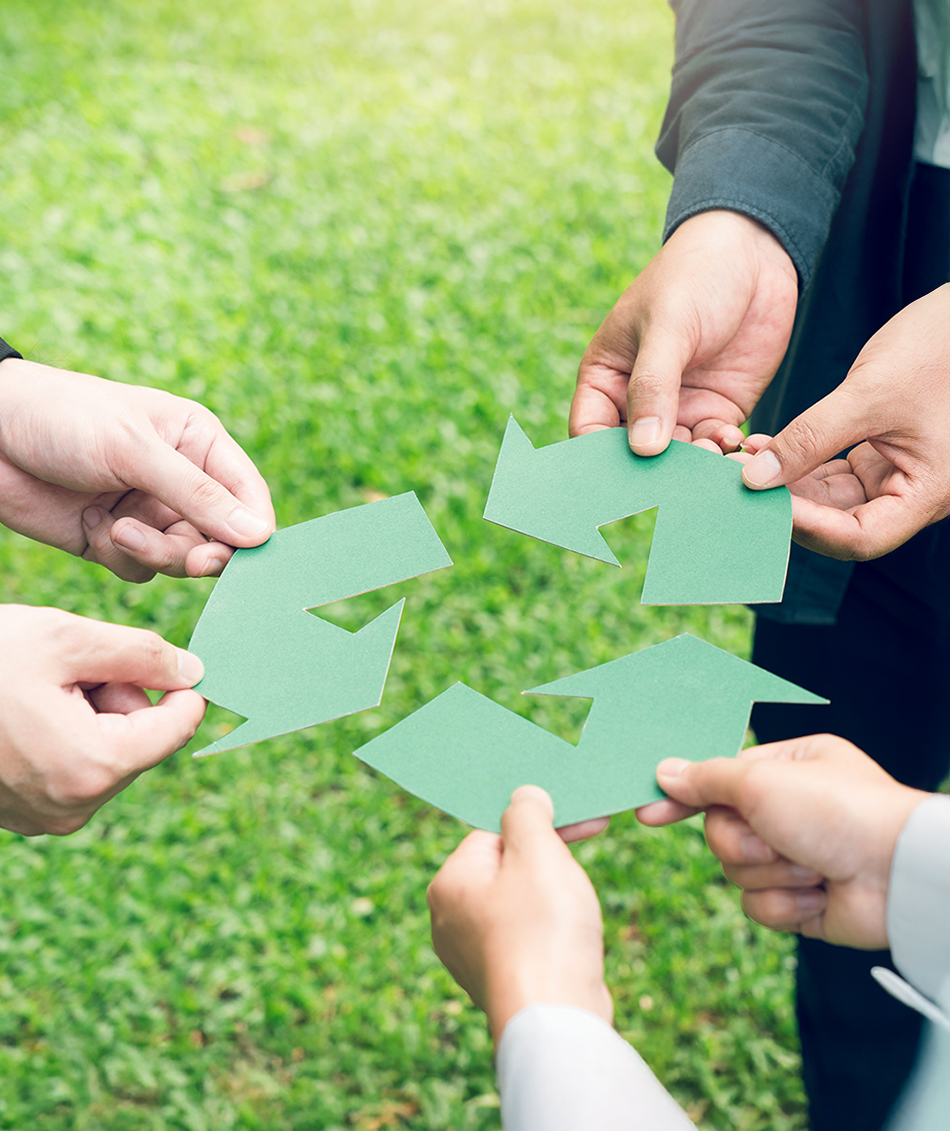 Sustainability concept supporting eco friendly food production