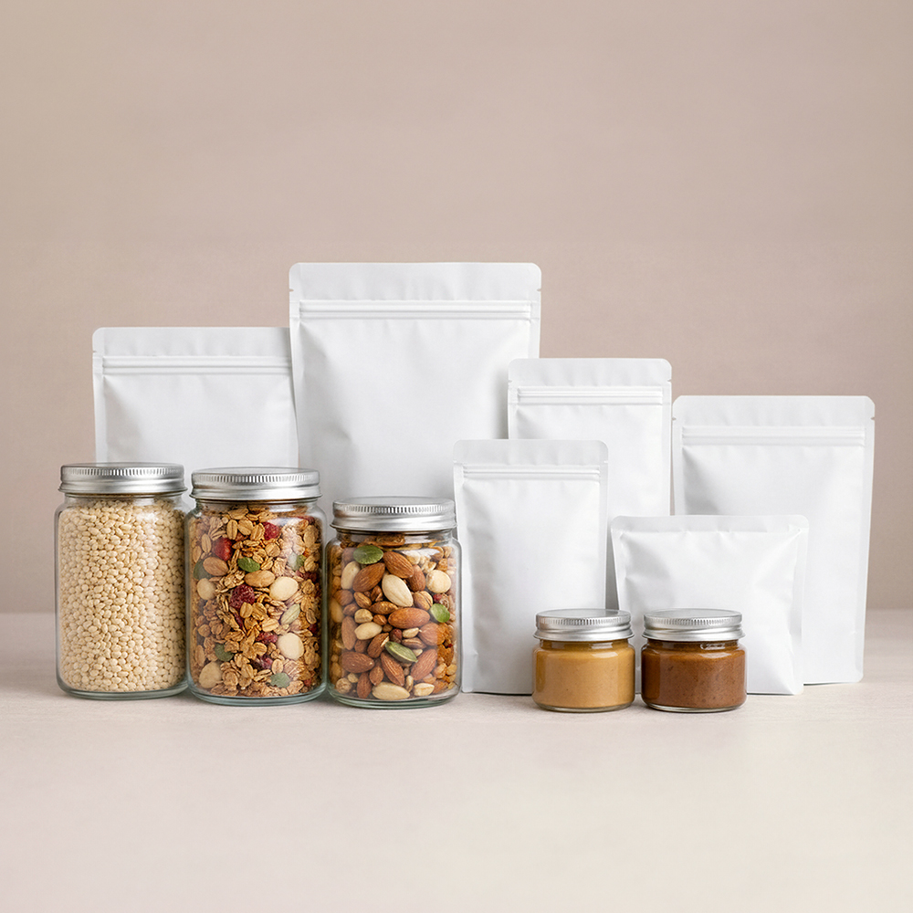 Private label packaging solutions for snack products. Sustainable packaging solutions